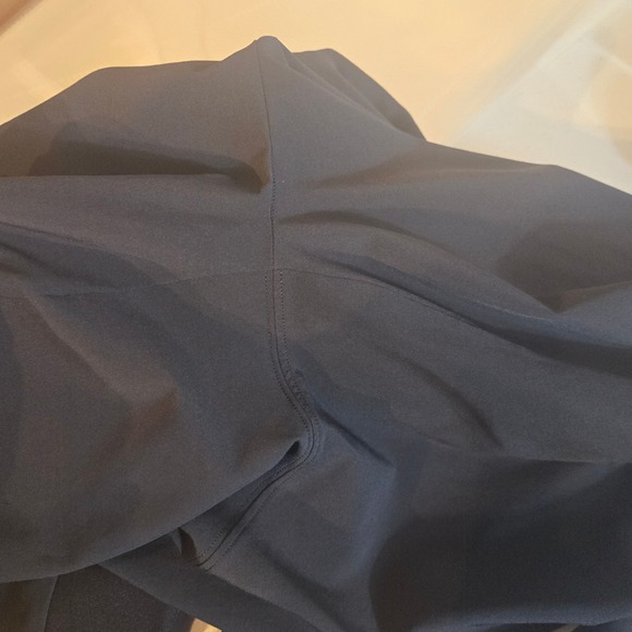 Athleta Black Jogger Pants Womens High Rise Zipped Pockets Athleisure Size 12T - Picture 6 of 6